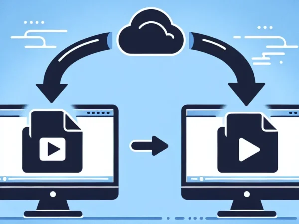 "Person using video conversion software to convert MOV files to MP4 format for easy sharing and improved compatibility, illustrating steps from the article 'How to Convert MOV to MP4 for Easy Sharing and Better Compatibility.'"