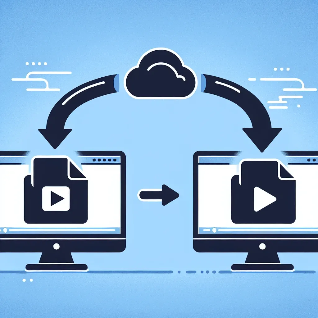 "Person using video conversion software to convert MOV files to MP4 format for easy sharing and improved compatibility, illustrating steps from the article 'How to Convert MOV to MP4 for Easy Sharing and Better Compatibility.'"