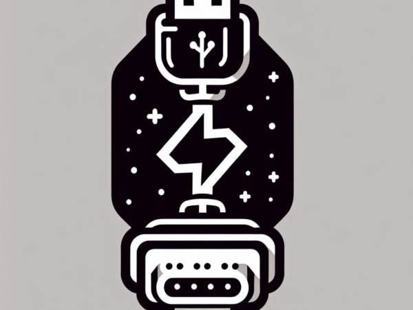 "USB to VGA adapter connected to laptop with external monitor displaying desktop screen, illustrating the need for external power in some adapters."