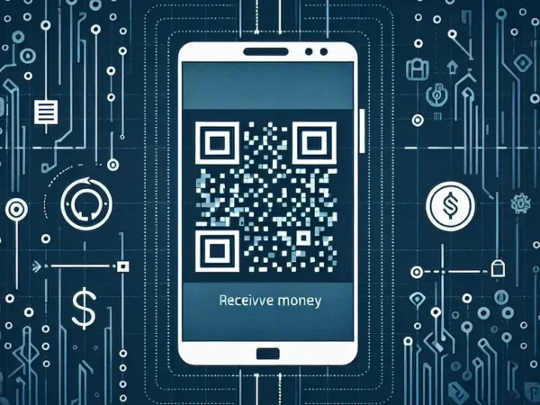 "Paytm Receive Money QR Widget displayed on a smartphone screen, showcasing the user-friendly interface for easy money transfers and payments."